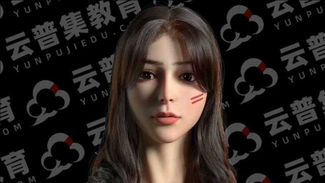 3dmax:全网最详细的女性人头布线,零基础建模教程