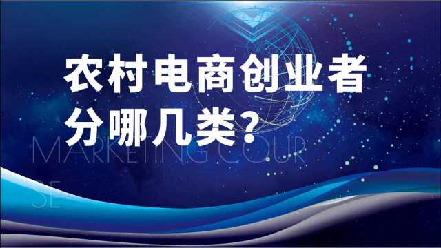 当下农村电商创业有6种类型,看看你是属于哪一类?