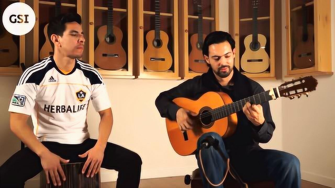 弗拉门戈吉他独奏alegria 沸腾的节奏 超带感!