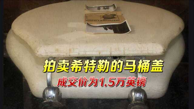 德国希特勒的马桶盖被拍买,帕纳戈普洛斯:是最接近独裁者的物品