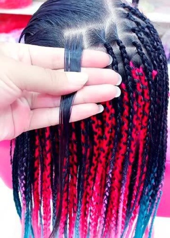 脏脏辫教程,大人小孩都可以扎,超级酷!