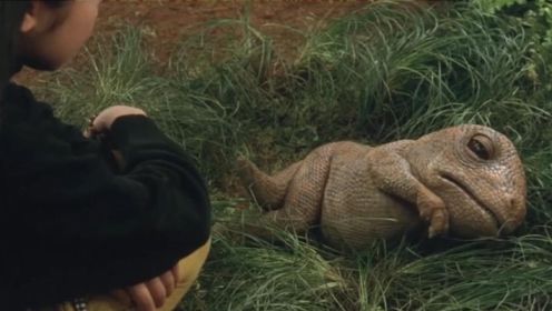小女孩捡到恐龙蛋，孵化出一只霸王龙，却被人类欺负哭了