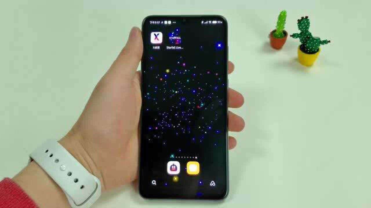 打开手机有满屏的星星扑面而来太漂亮了赶紧去制作一下吧
