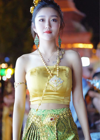 缅甸公主的照片图片