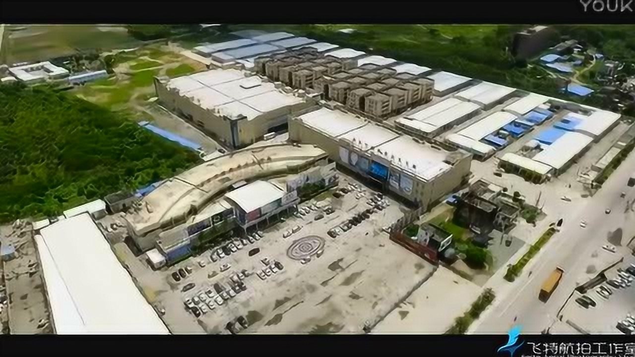 广东可塘珠宝交易市场航拍推广