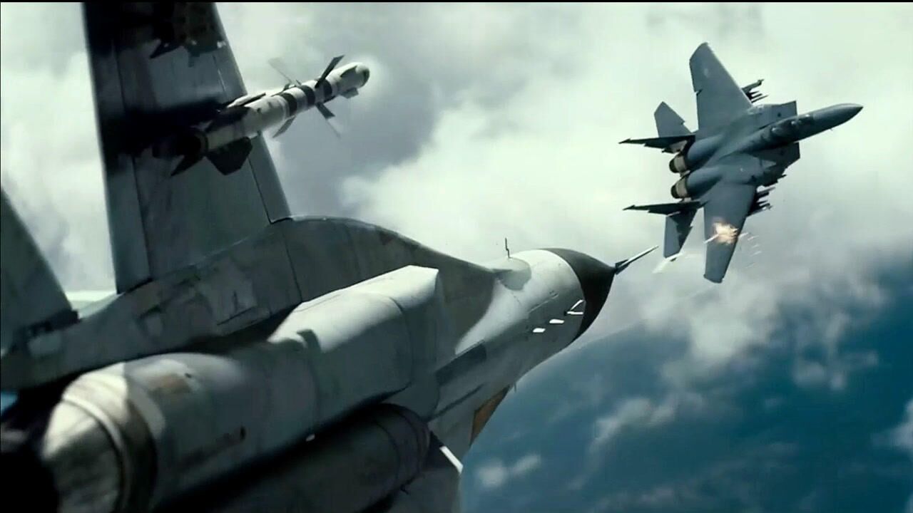 韩国首都遭遇恐袭f15大战朝鲜米格29全程导弹对轰的战争片