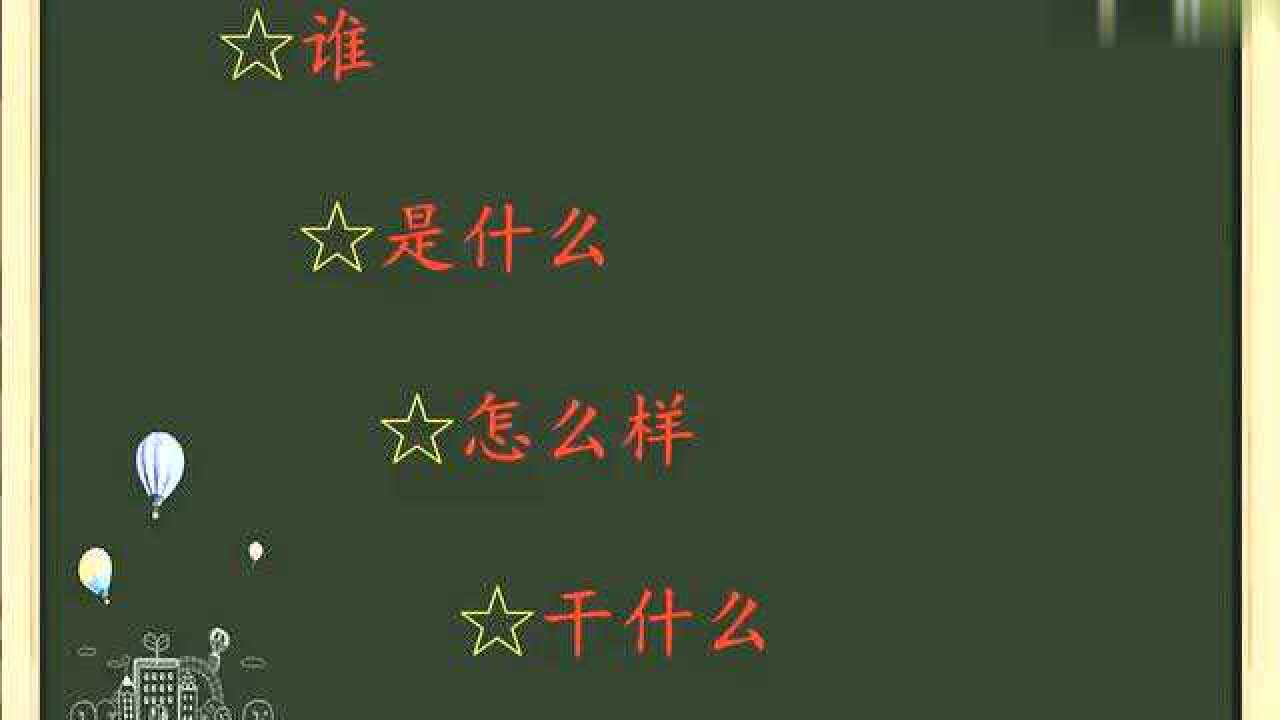 一年级连词成句方法及练习_腾讯视频