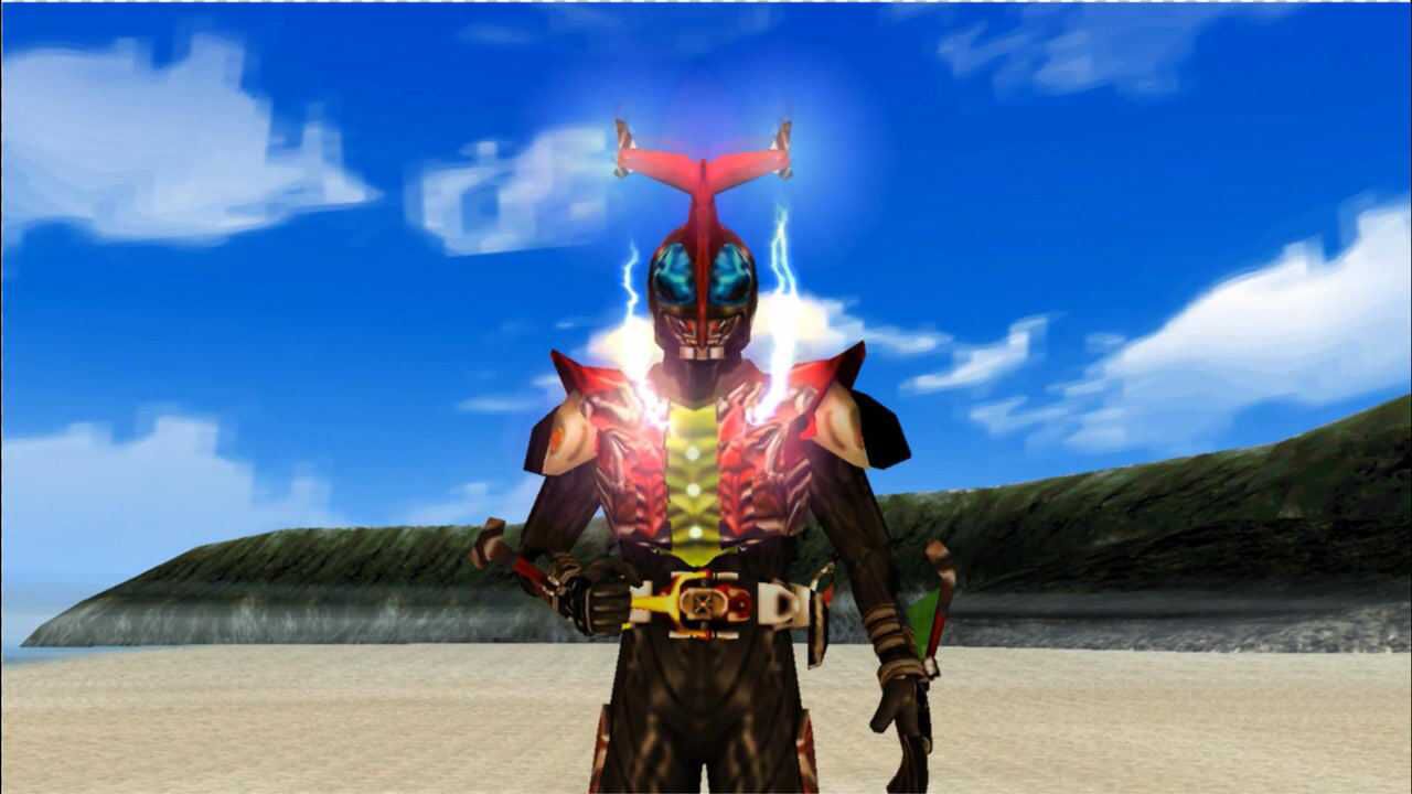 假面骑士:异类甲斗王vs海鳐,开超升时化模式使出骑士踢