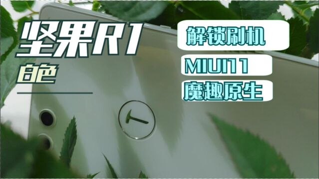 坚果R1刷MIUI11小米系统和魔趣系统 坚果R1解BL锁9008工程线