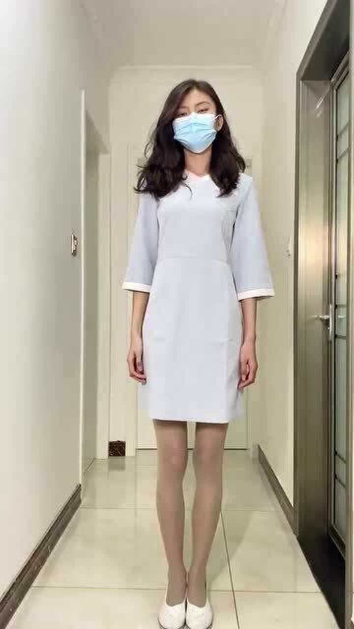 当护士小姐姐穿上丝袜跳起舞蹈