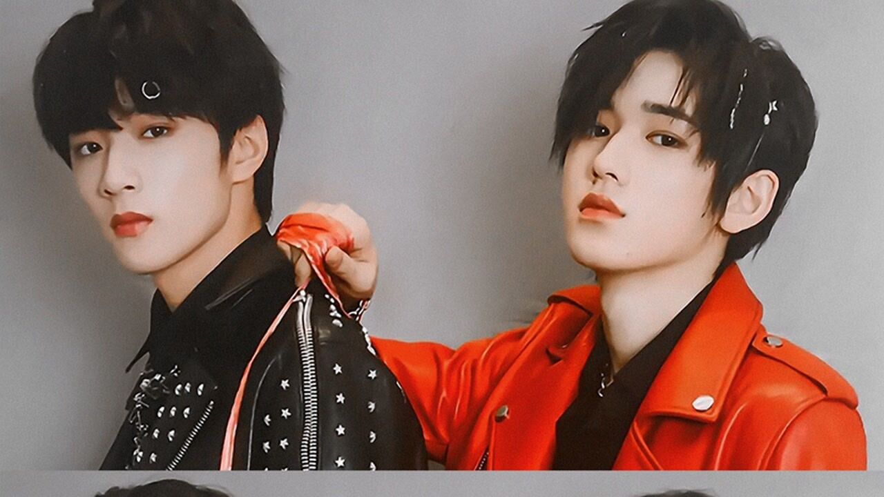 时代少年团宋亚轩刘耀文一块红布