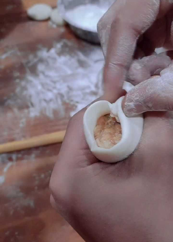 老鼠饺子包法,简单易学