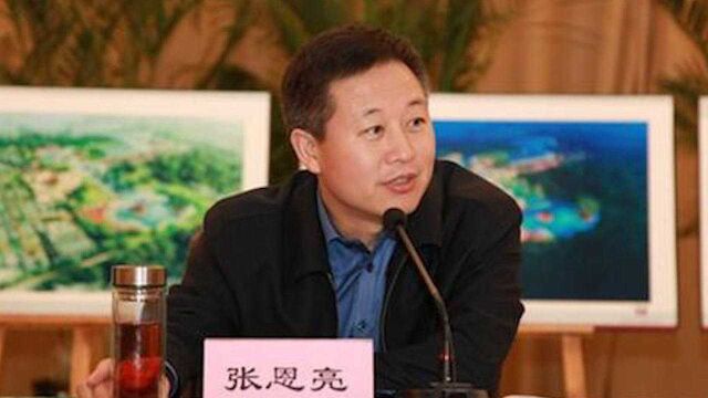 张恩亮被查,曾是全国首个70后地级市市长