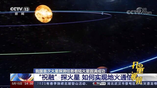 “祝融”探火星,如何实现地火通信?