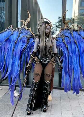 武庚纪不闻不问cos,翅膀太帅了