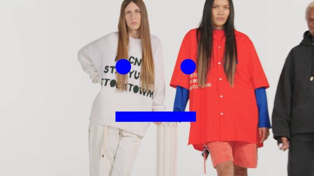 Acne Studios 2021秋冬表情系列 中性 复古 做旧工装风格