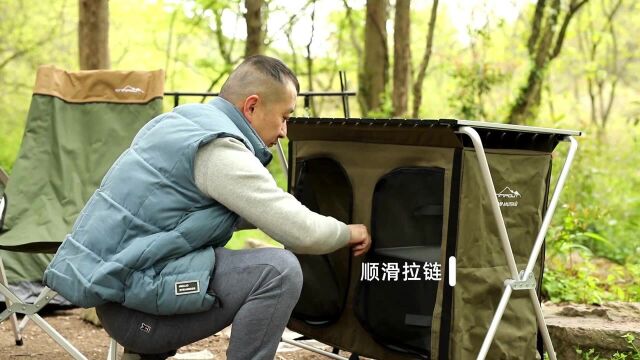 CAMPOUT户外露营折叠桌便携移动厨房