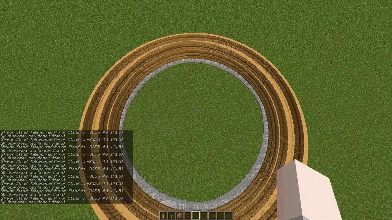 我的世界:在mc中制作一个完整的圆