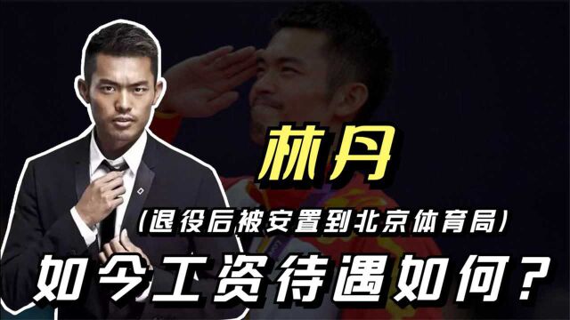 2020年林丹退役后,被安置到北京体育局,如今他的工资待遇如何?