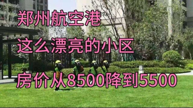 郑州航空港,这么漂亮的小区,房价从8500降到5500,肠子都悔青了