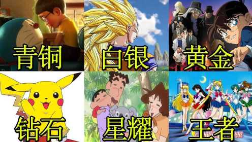 日本六大经典动漫人物大盘点，每一个都能勾起你的童年回忆，你最喜欢哪一部呢？