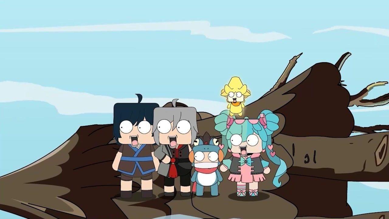 迷你大陆动画:阿炎召唤美人鱼