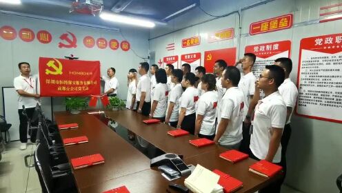 深圳市恒博保安服务有限公司成都分公司党员活动