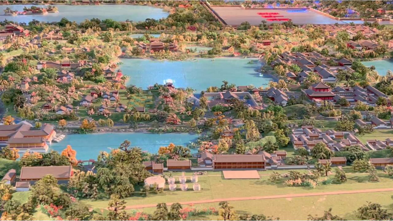 圆明园在被烧之前全景是这样的太壮观了