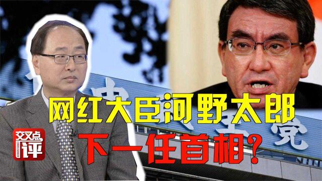 网红大臣河野太郎,离首相最近的候选人?