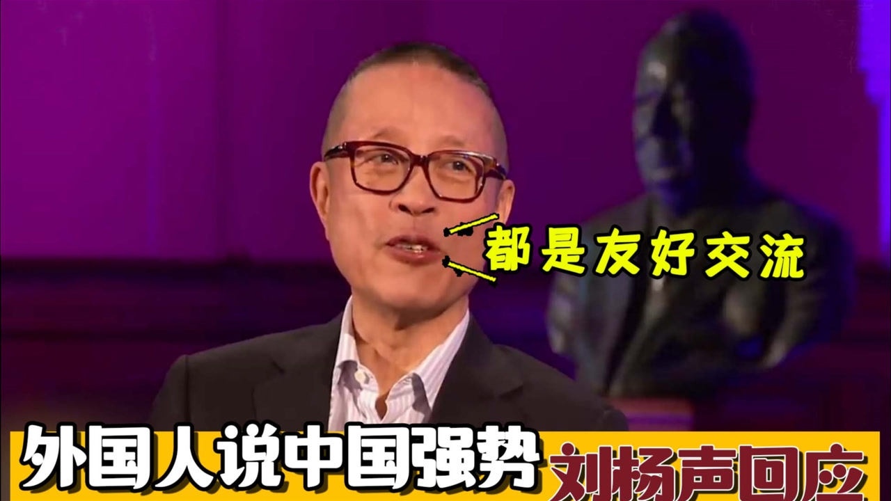 外媒记者:“中国太强势”,刘扬声霸气回应:我们只是友好交流_高清1080P在线观看平台_腾讯视频
