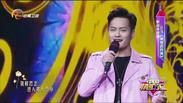 王云飞演唱《草原的月亮》,别样嗓音,震撼全场丨中国情歌汇