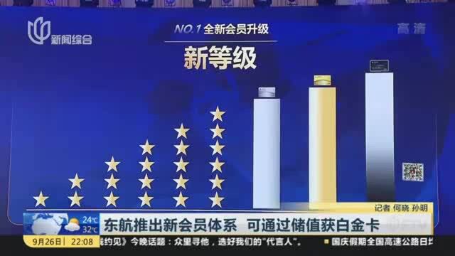 东航推出新会员体系 可通过储值获白金卡