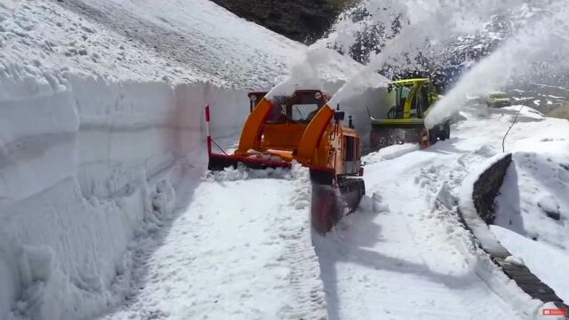 冬天到了,又到了各类清雪机大显神威的时候了!