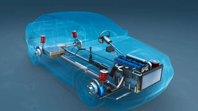 四缸柴油发动机的运行原理与内部结构