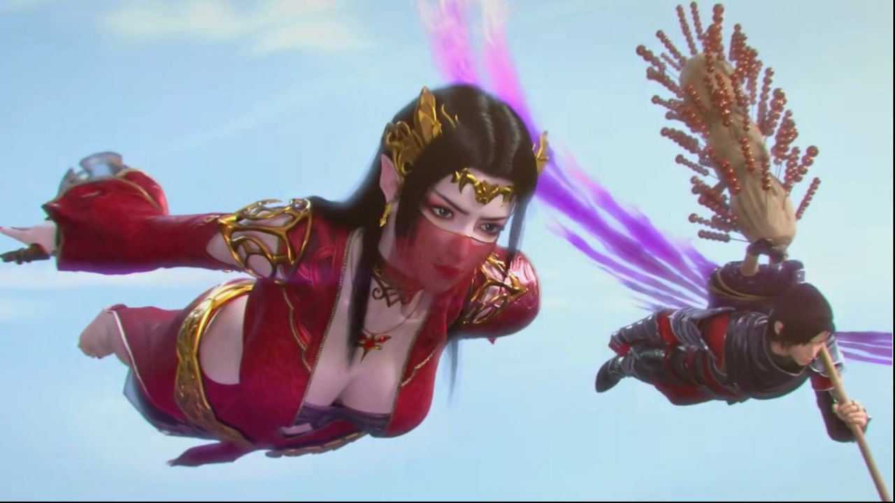 斗破苍穹三年之约:美杜莎跟萧炎谈情说爱