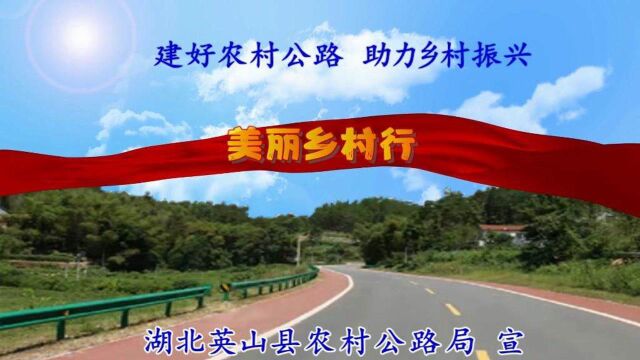 【视频】湖北英山农村公路局:建好农村公路 助力乡村振兴