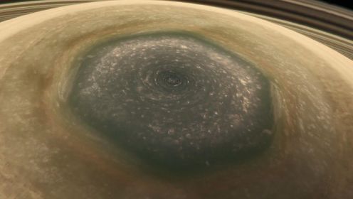 16亿公里外，卡西尼号坠毁在土星大气层，毁灭前拍的景象如此震撼！《宇宙时空之旅：未知世界》