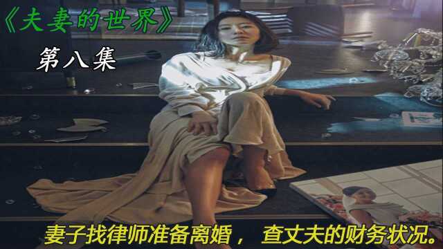 妻子找律师准备离婚,查丈夫的财务状况.