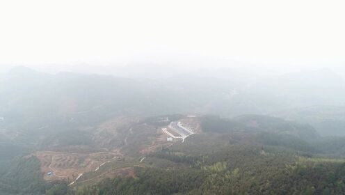 九嶷山雾凇风景美如画
