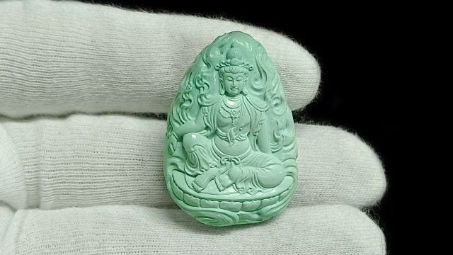 绿松石普贤菩萨