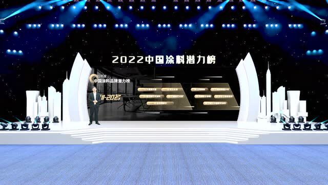 “2022中国涂料品牌潜力榜”正式发布!