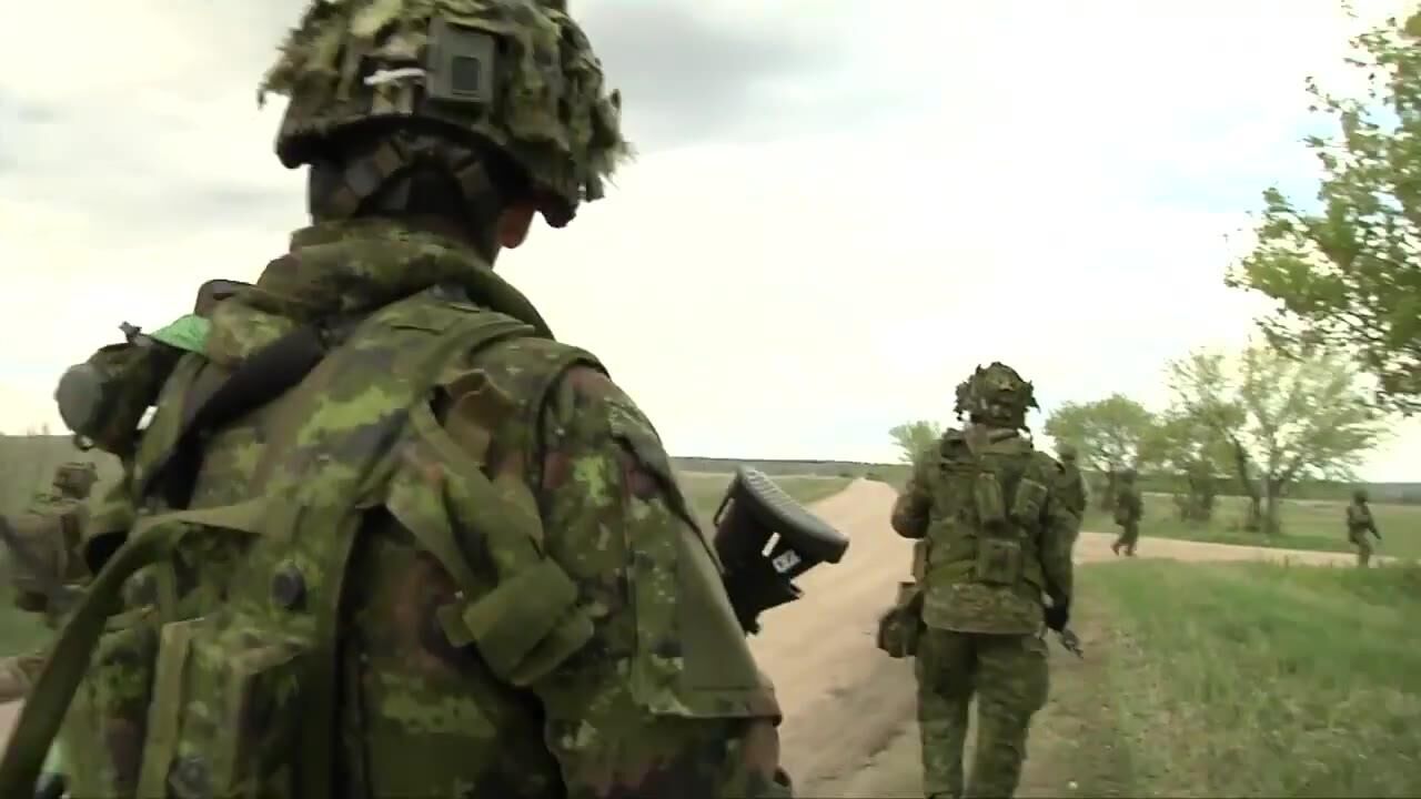 加拿大陸軍進行高價值目標訓練