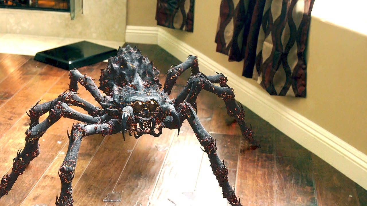 蜘蛛成精,从地底岩浆钻出来,还会喷射火焰《岩浆毒蛛》_高清1080p在线