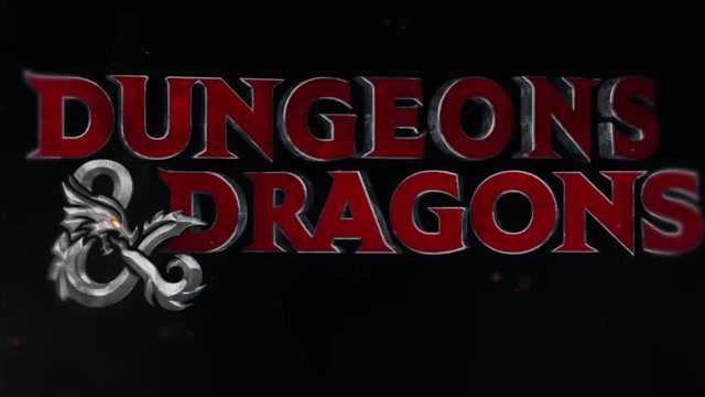 派派主演!真人版电影《龙与地下城》首曝片名logo