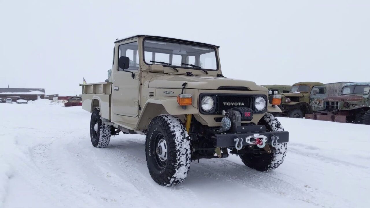 1985丰田兰德酷路泽fj45,翻新后价值50000美元以上_腾讯视频