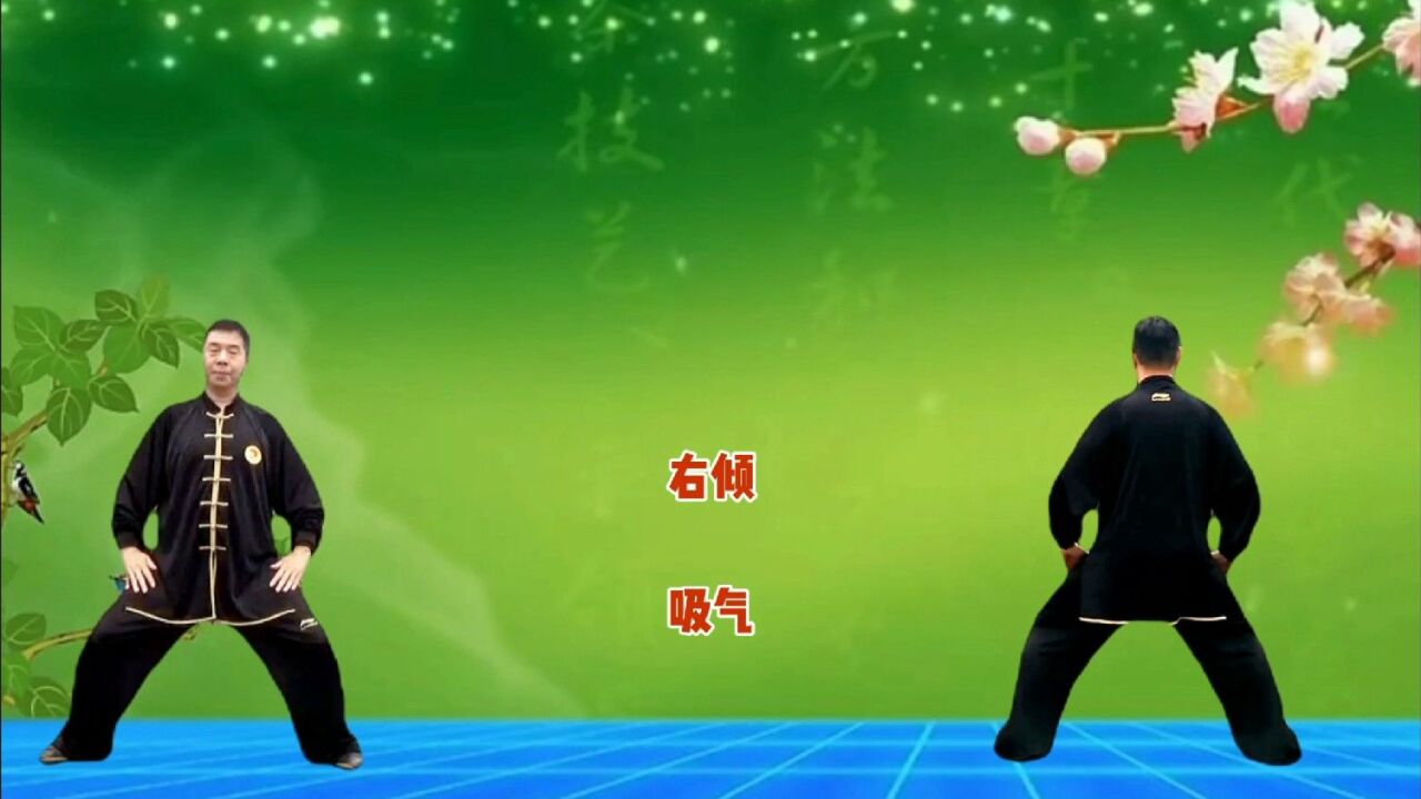 《八段锦》跟练教学版 每天坚持跟练通经络浑身轻松_腾讯视频