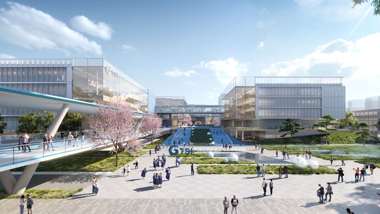 中标方案天津大学佐治亚理工深圳学院henn海茵建筑aube欧博设计