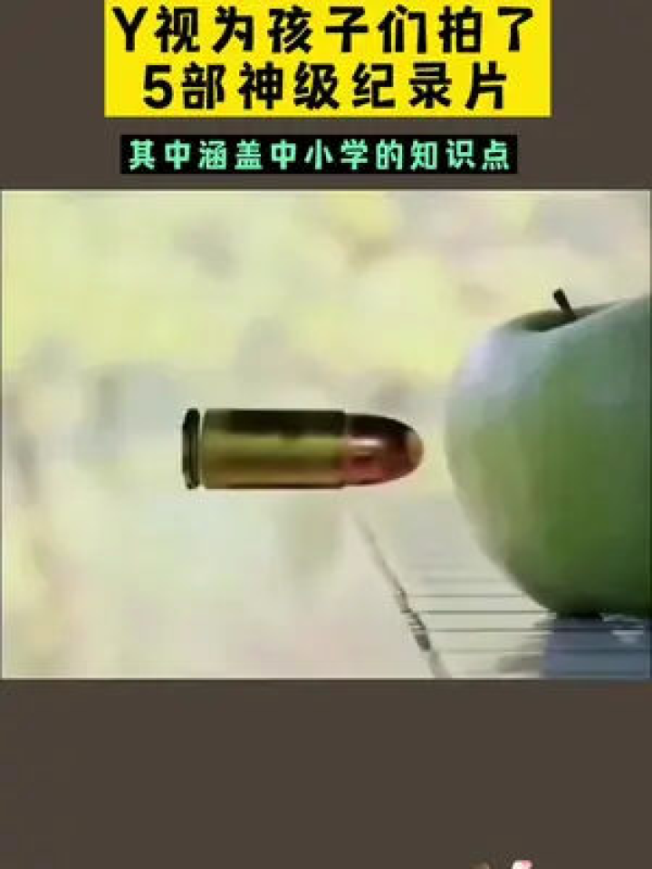 央视为孩子们拍的5部神级，其中一部涵盖了中小学的知识点！#教育#育儿#孩子教育_腾讯视频