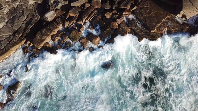 海岛 海浪 海 实拍素材 记录美好生活