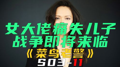 女大佬为给儿子复仇，竟发动战争《菜鸟老警S03-11》